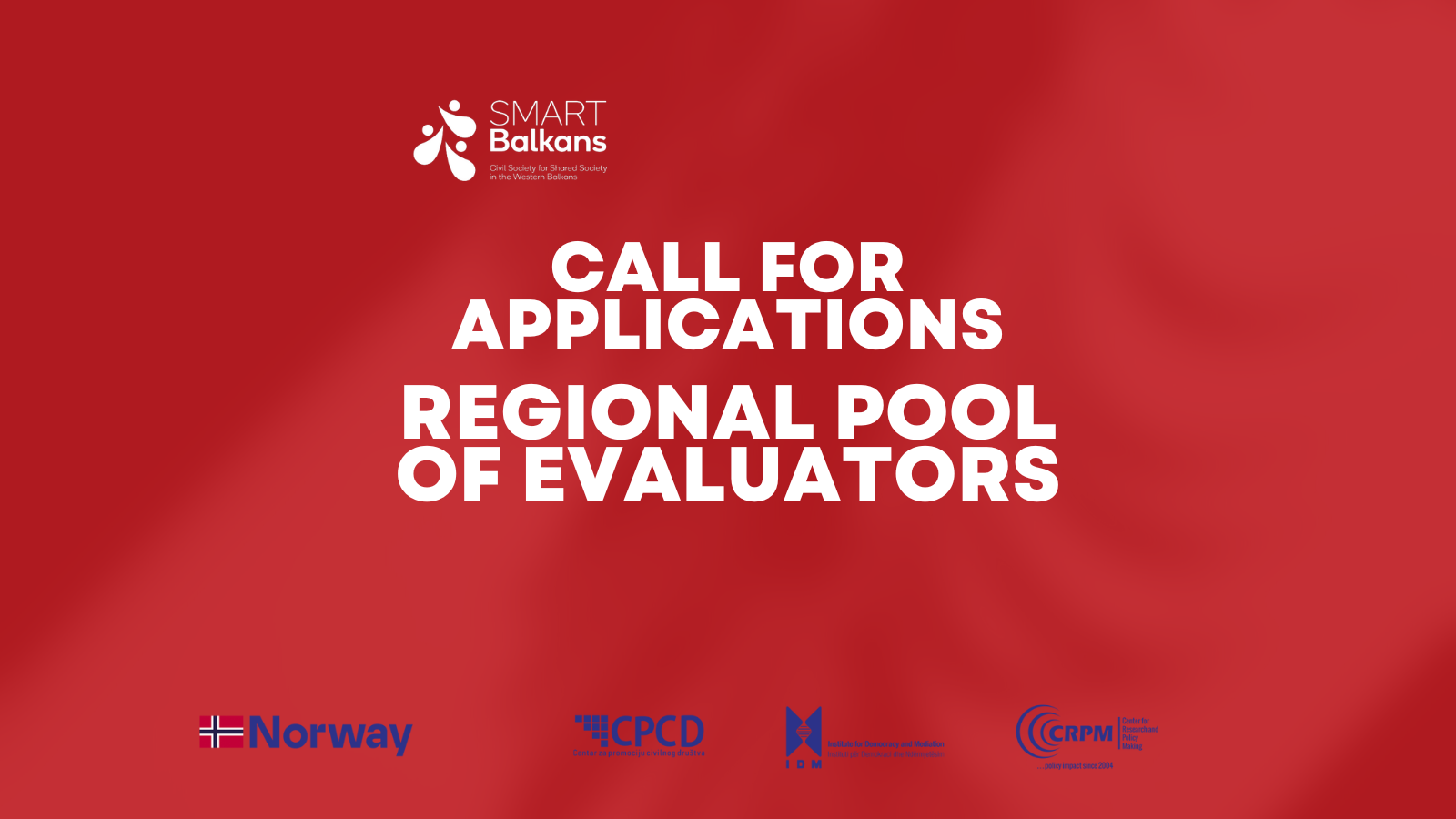Call for Applications for Regional Pool of Evaluators