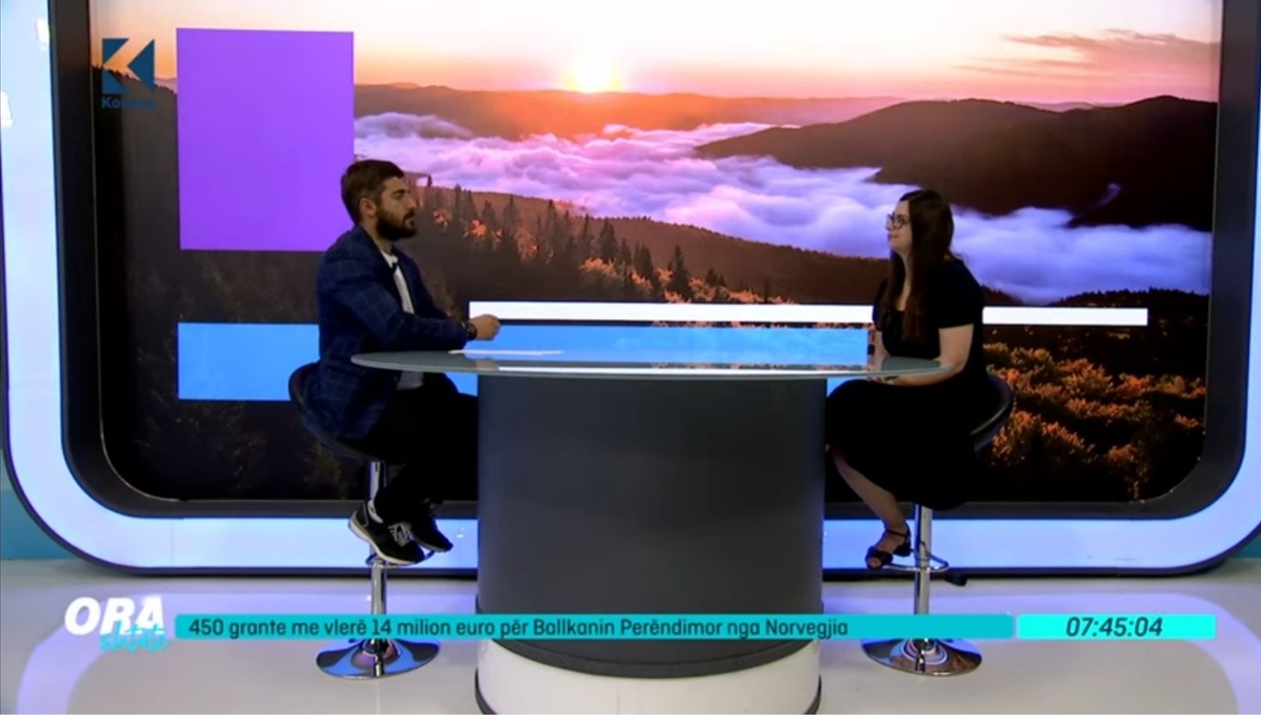 Intervju SMART Balkans projektne koordinatorice na Klan Kosova TV