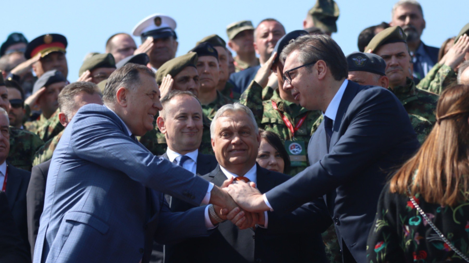 Milorad Dodik, Viktor Obran i Aleksandar Vučić
Foto: Arhiv